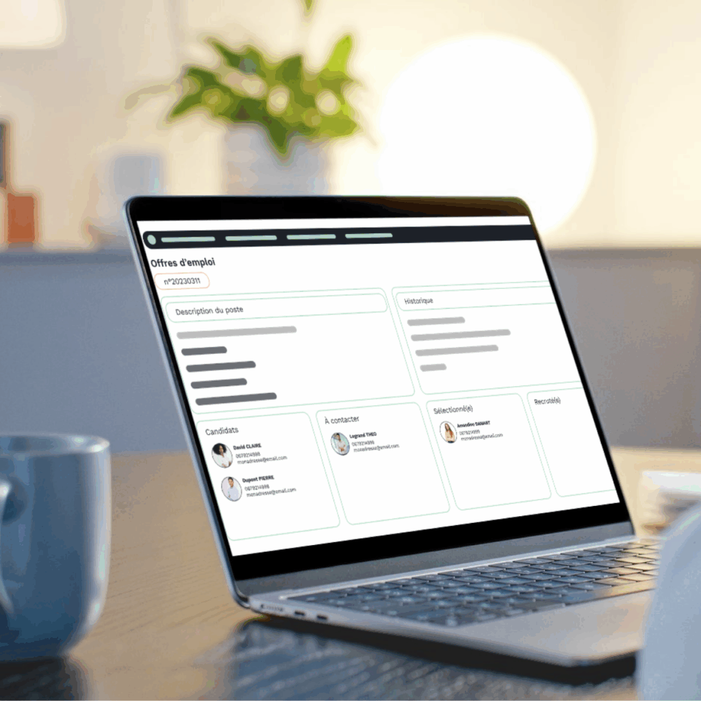 base candidats offres d'emploi