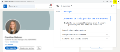 alimenter sa base candidats avec LinkedIn