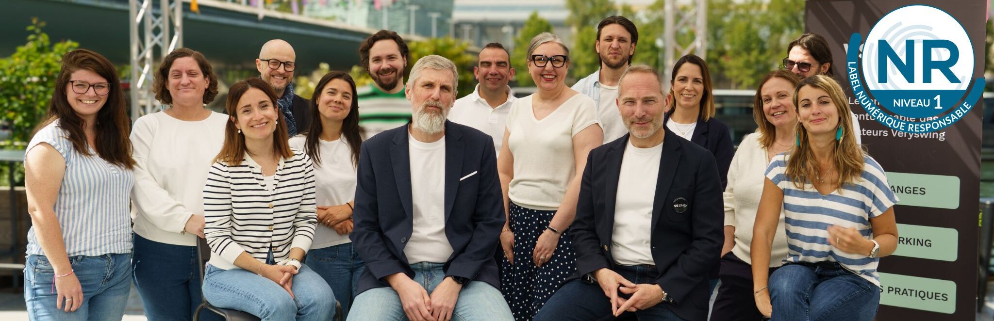Veryswing has been awarded the Level 1 "Numérique Responsable" certification